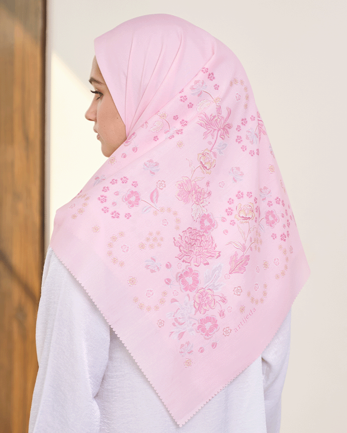 Arumanika - Artful Hijab in Pink