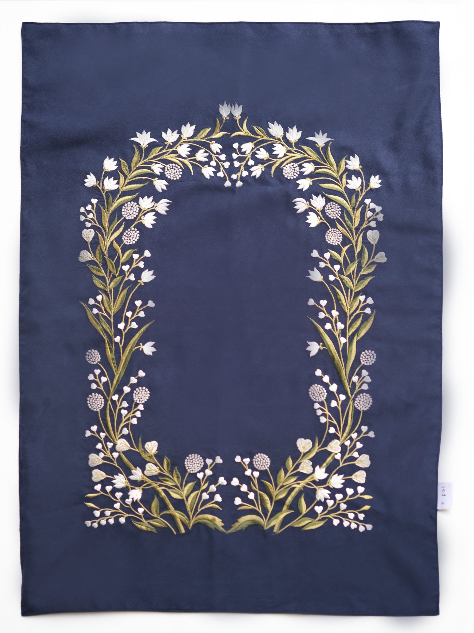 Swaranismara - Mini Prayer Mat in Navy