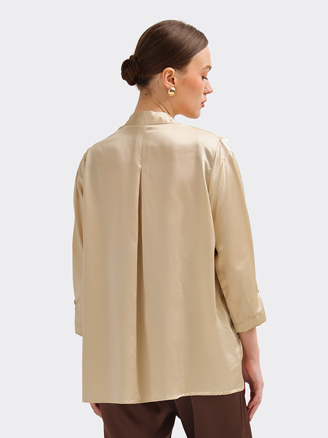Swaranismara - Relaxed Kebaya in Gold