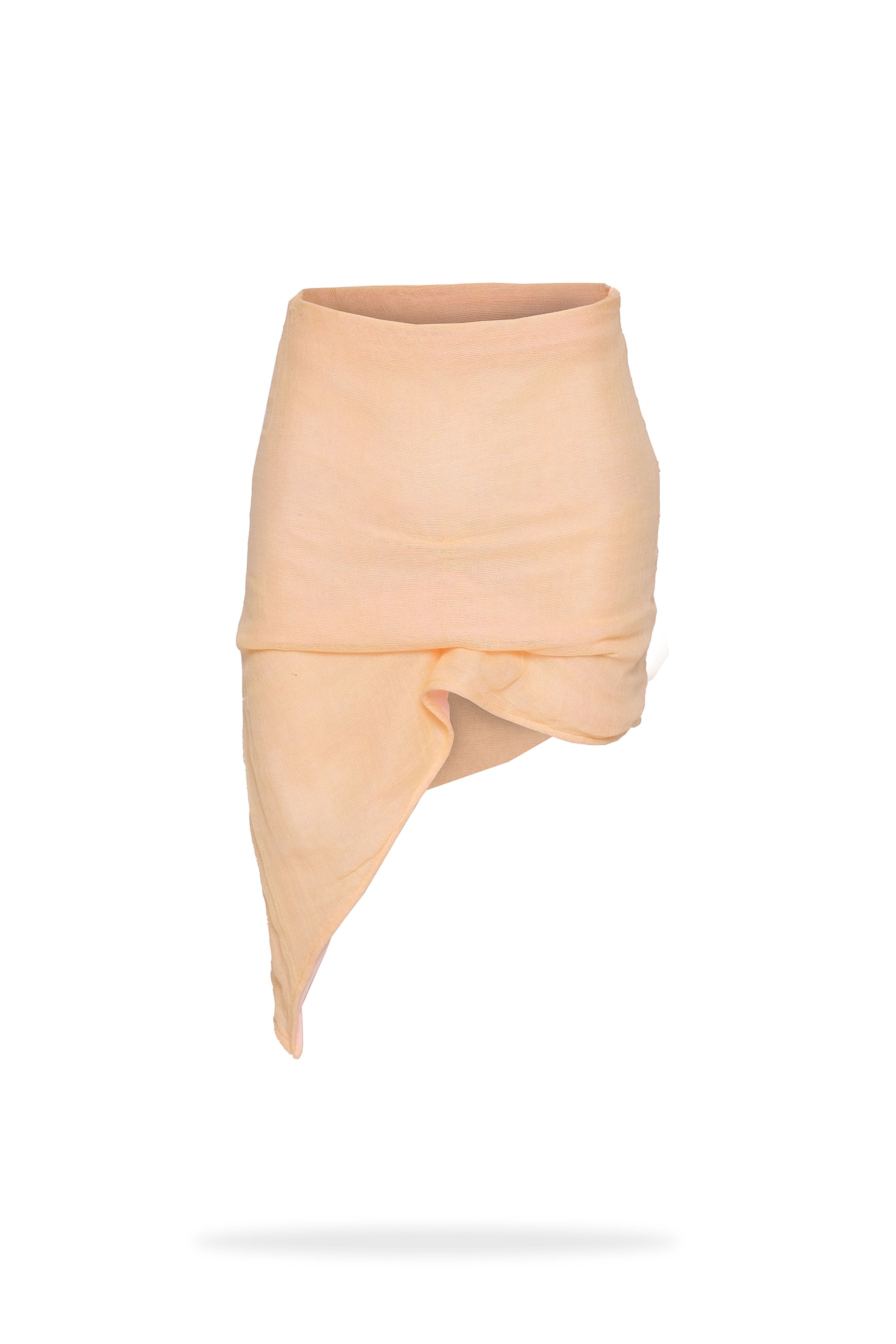 CALLA LILY — Mini Skirt in Butter