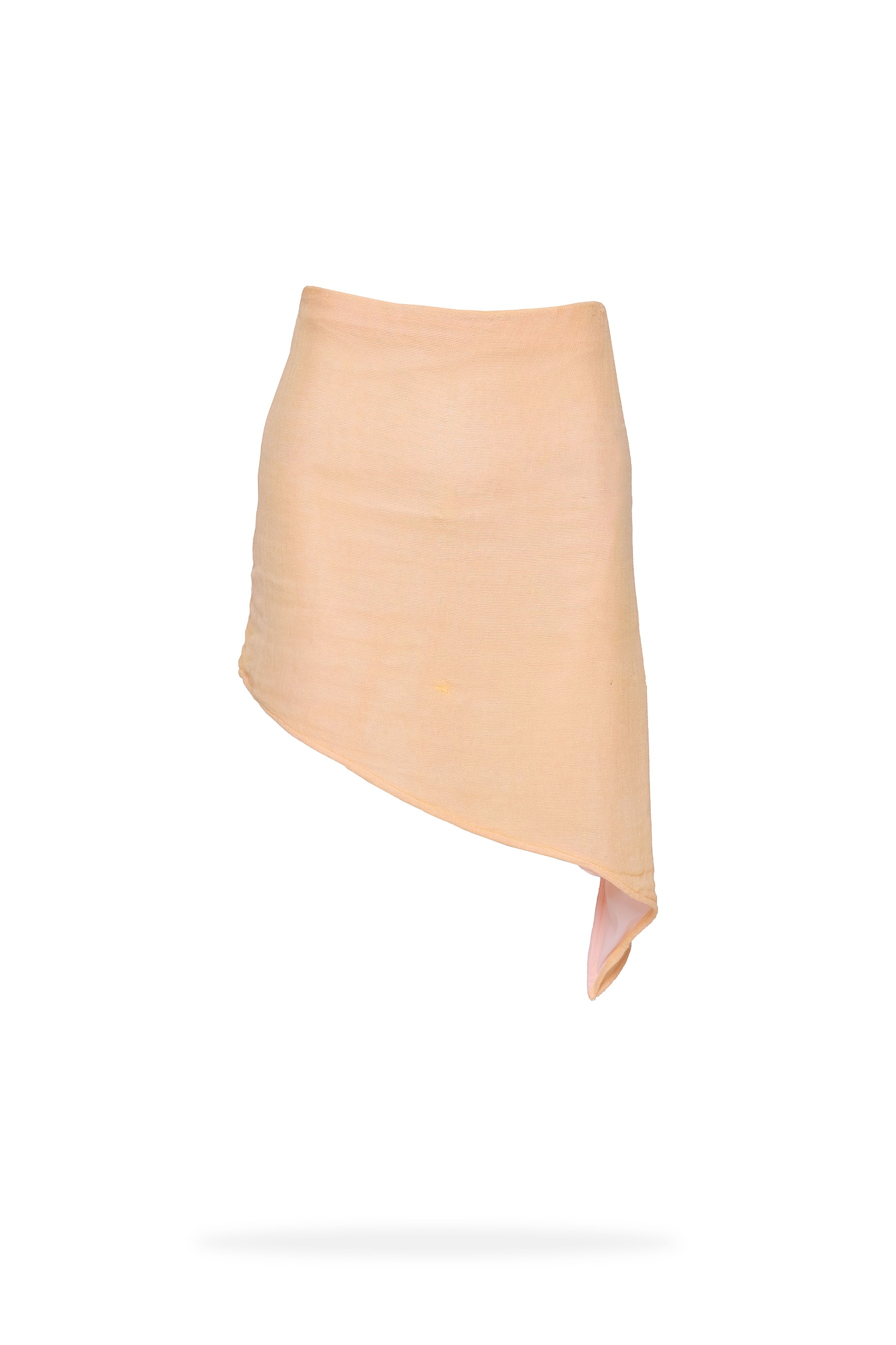 CALLA LILY — Mini Skirt in Butter