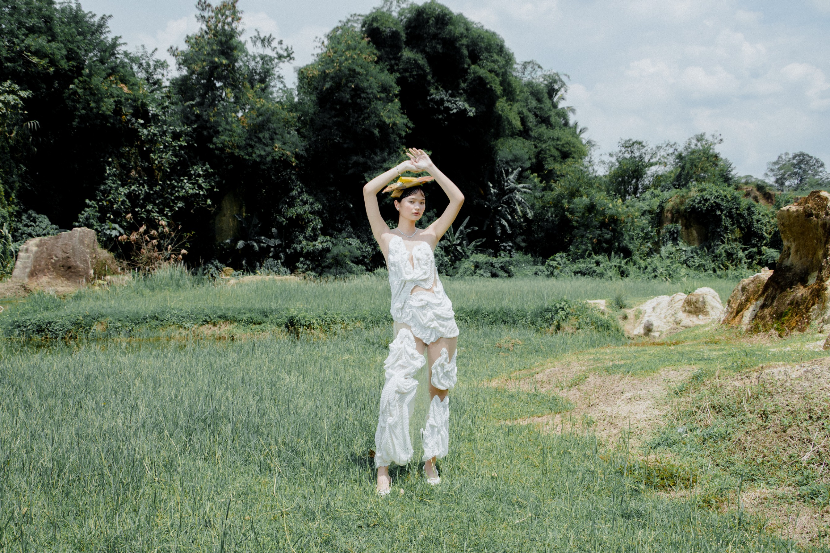 CLOUD — Fitted Long Dress