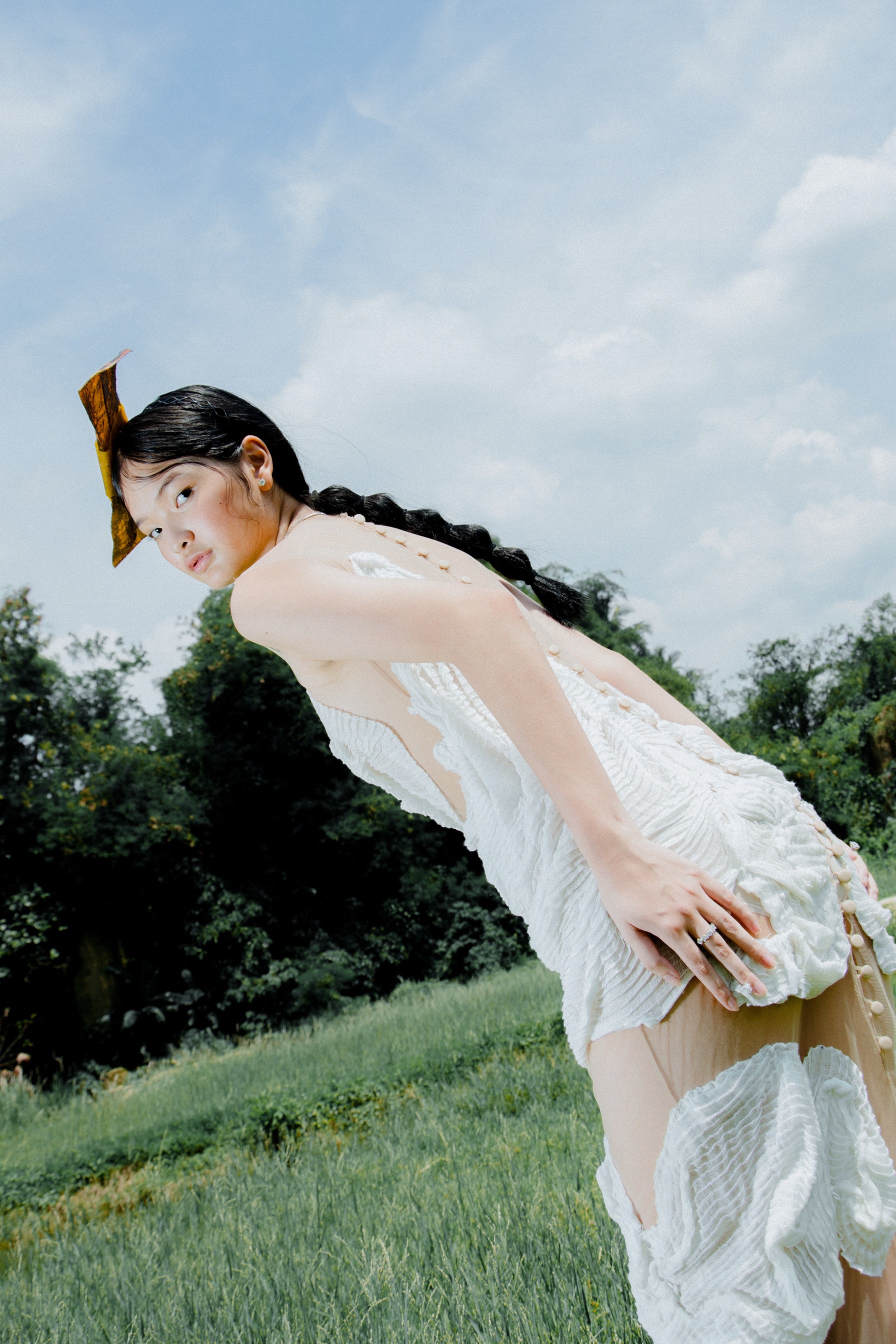 CLOUD — Fitted Long Dress