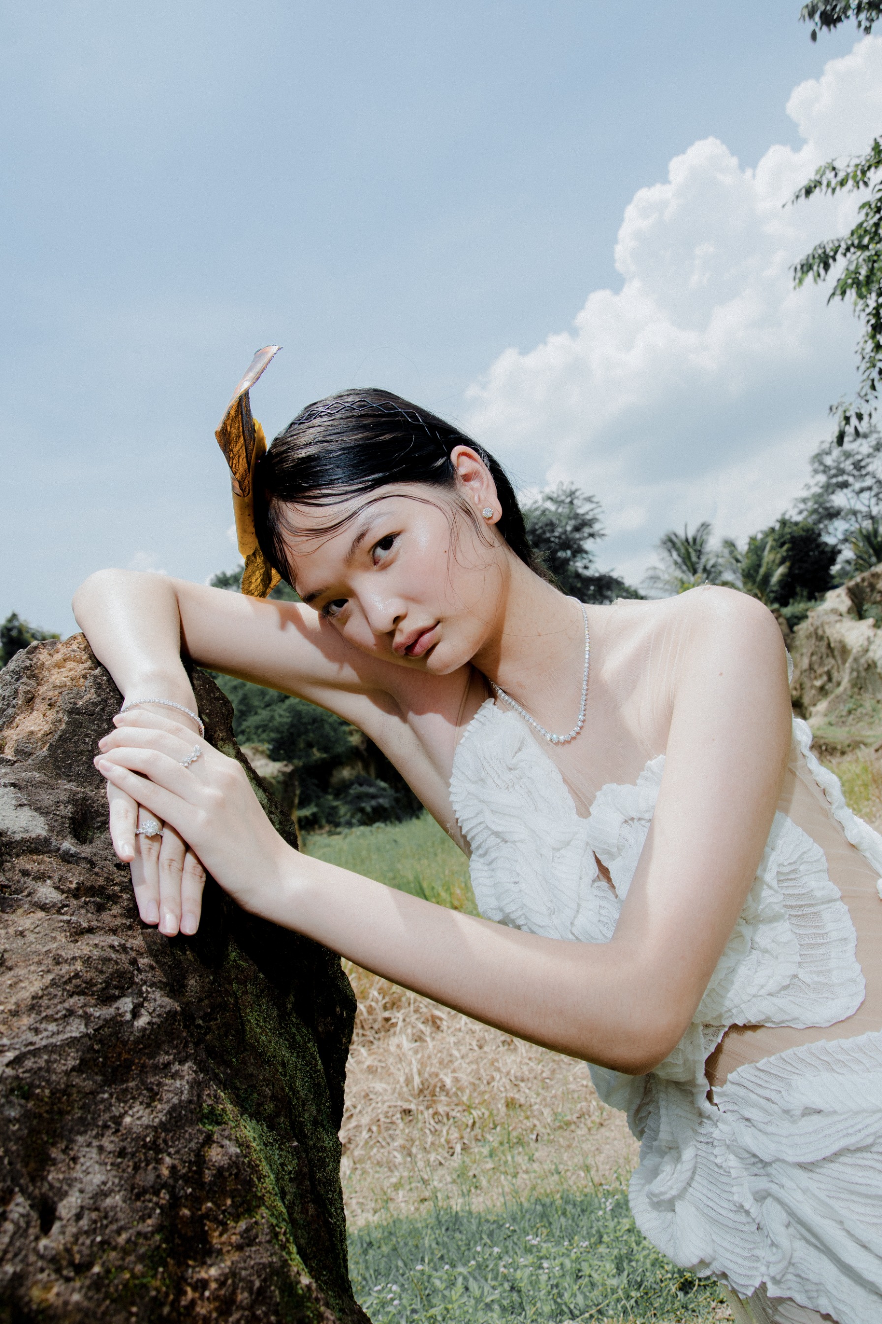 CLOUD — Fitted Long Dress