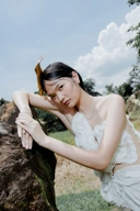 CLOUD — Fitted Long Dress