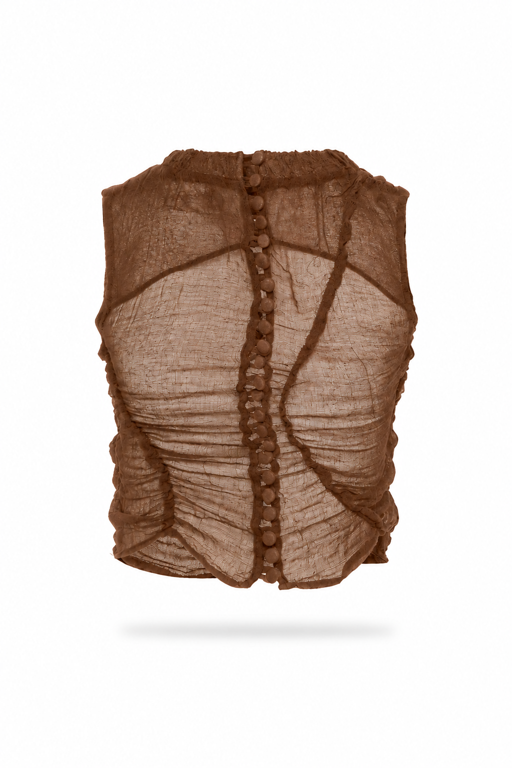 OMBAK — Top in Brown