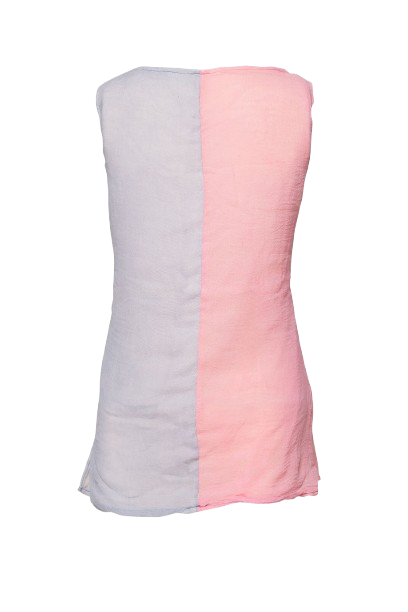 GERBERA — Top in Pastel Blue & Pink