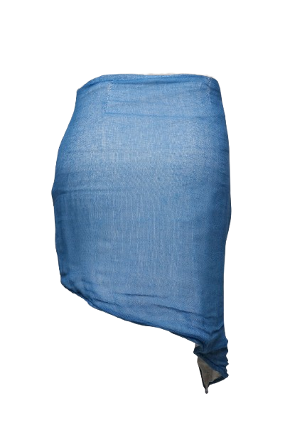 CALLA LILY — Mini Skirt in Indigo