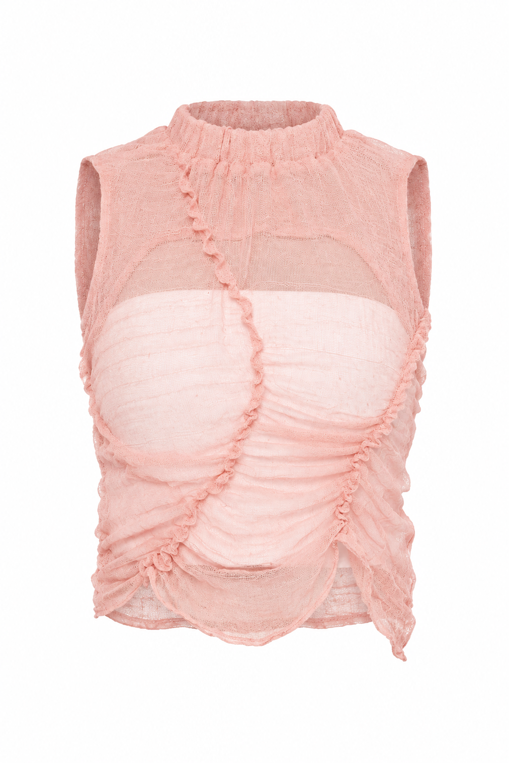 OMBAK — Top in Peach