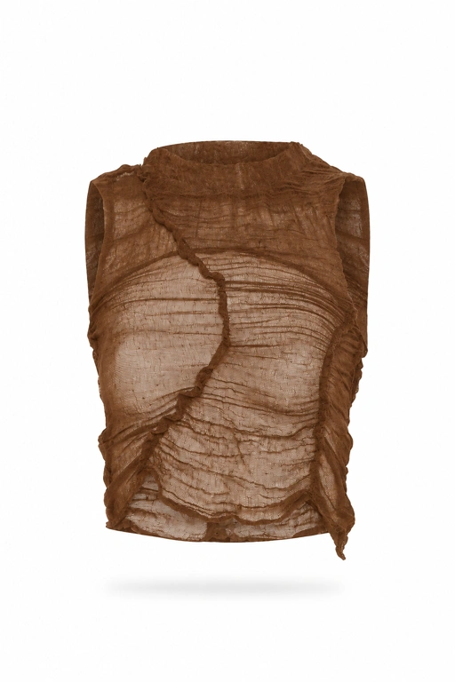 OMBAK — Top in Brown
