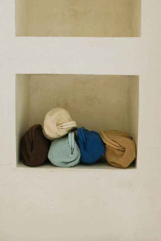 Image of Woven Cotton Clutch