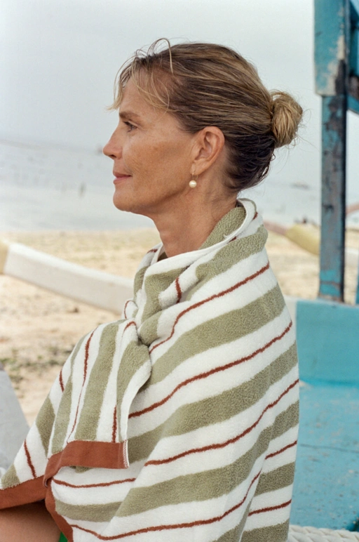 Image of Forest Stripes Towel