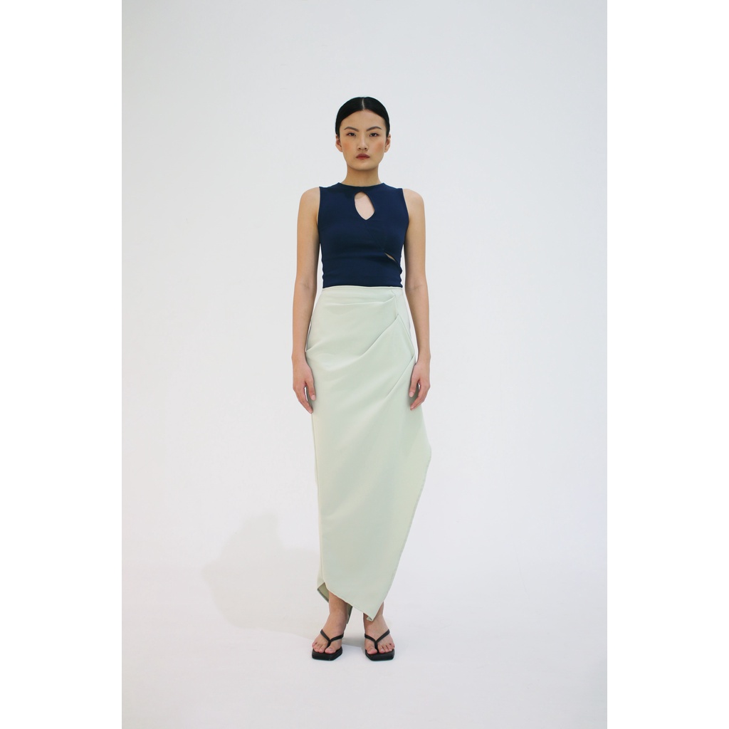 Aje Gathered Skirt