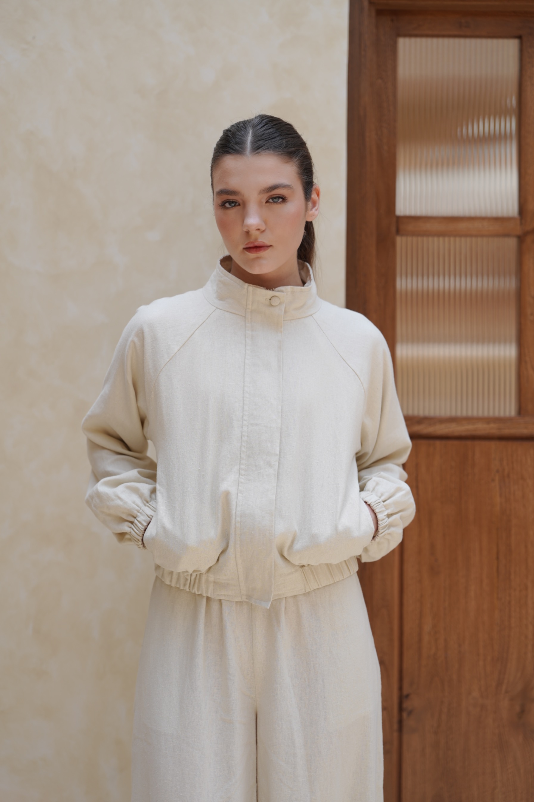 Bandha Linen Jacket - Fit by Rona