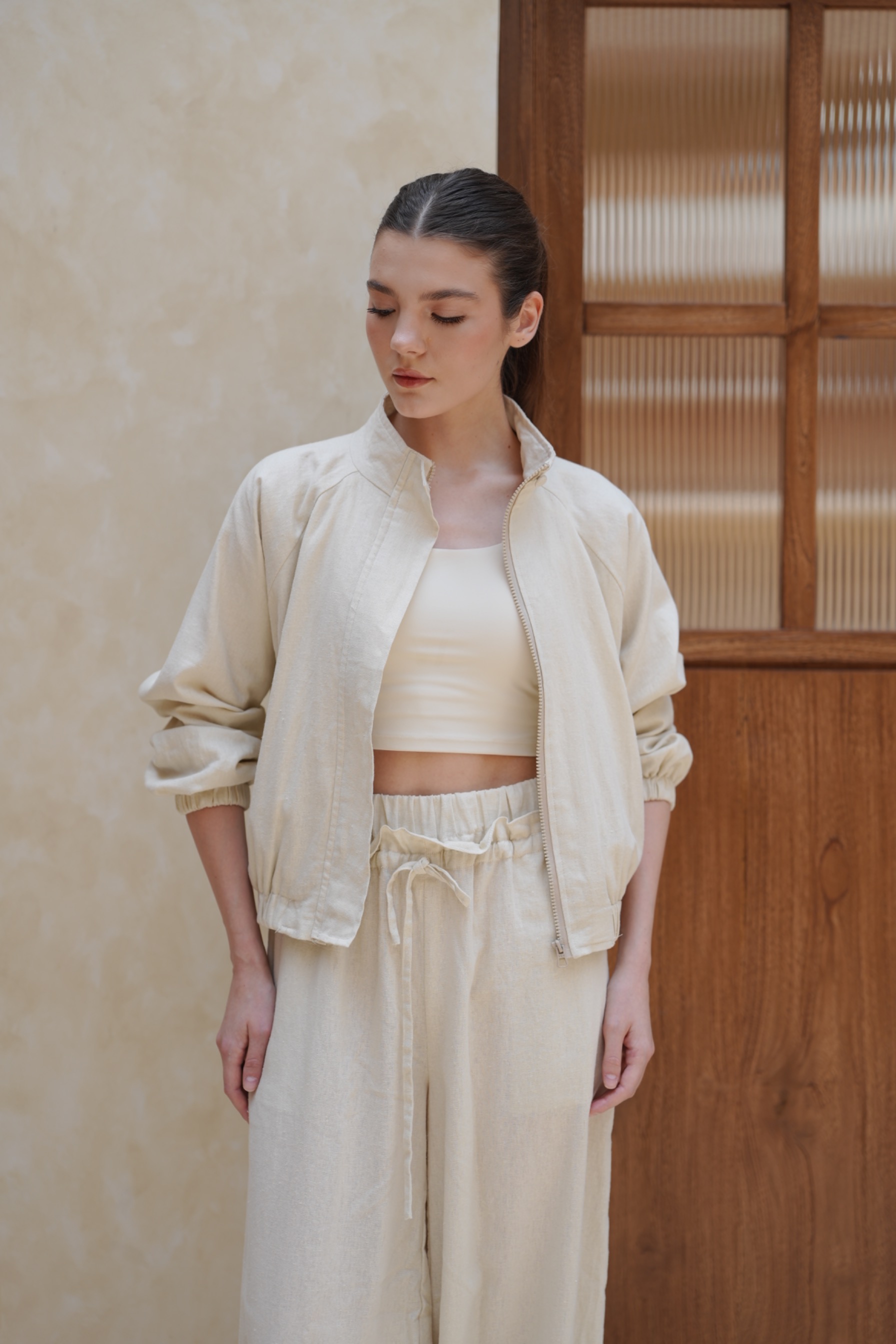 Bandha Linen Jacket - Fit by Rona