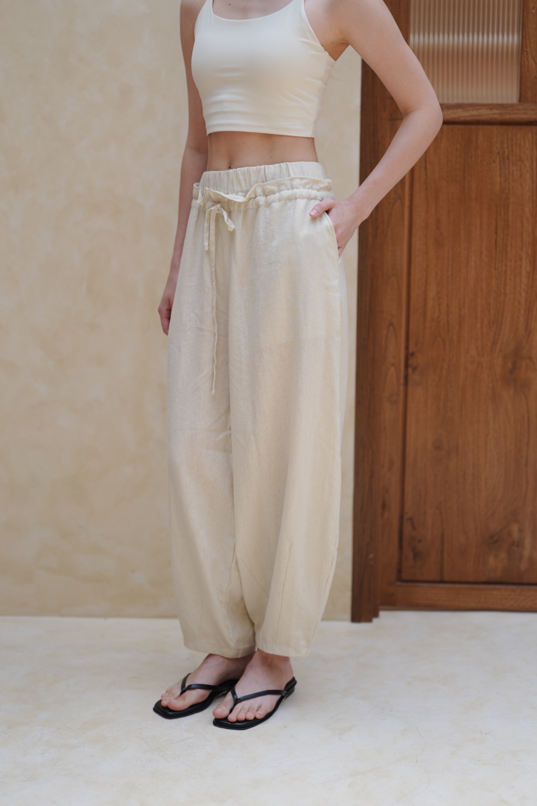 Ashtanga Linen Pants - Fit by Rona