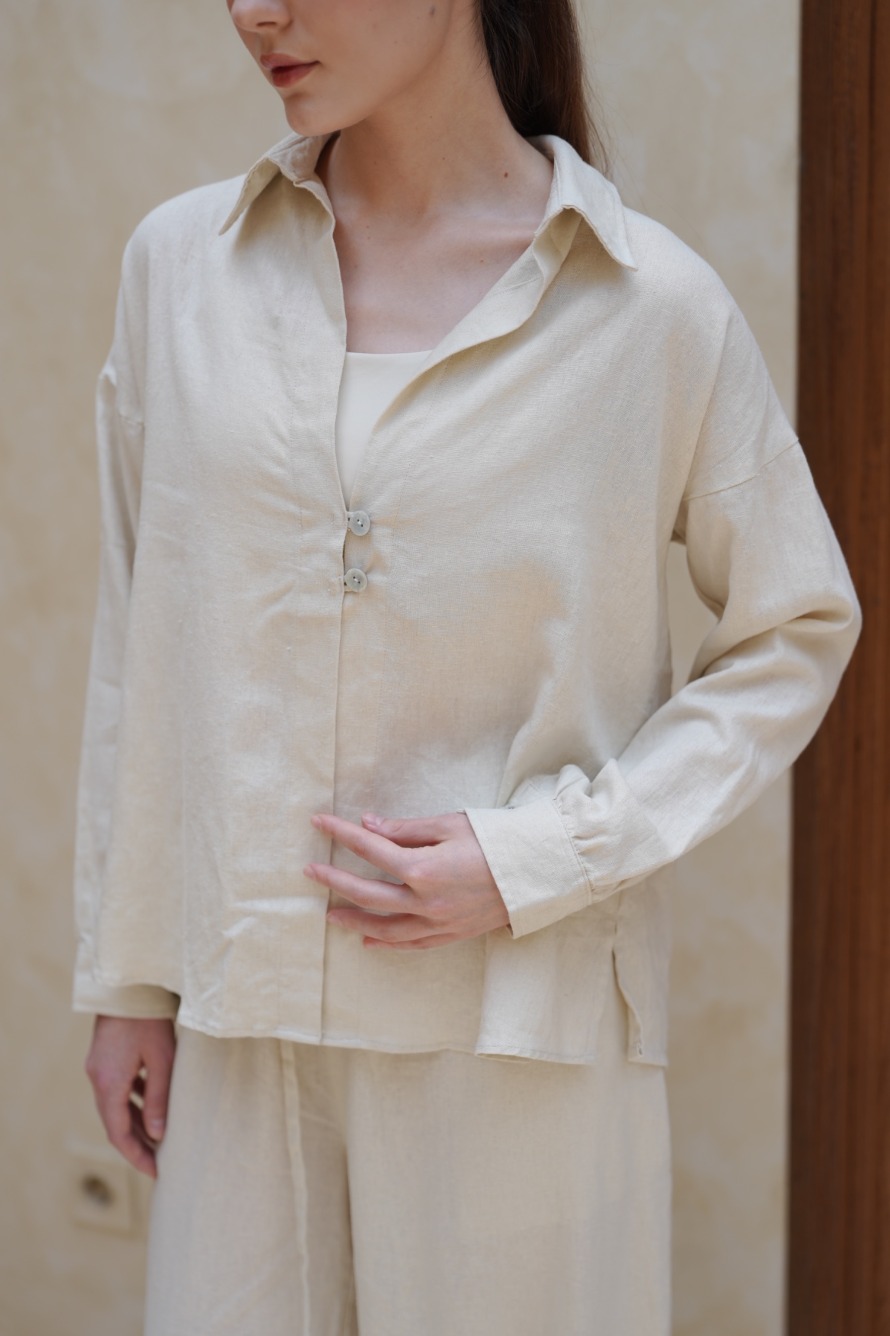 Purna Linen Shirt - Fit by Rona