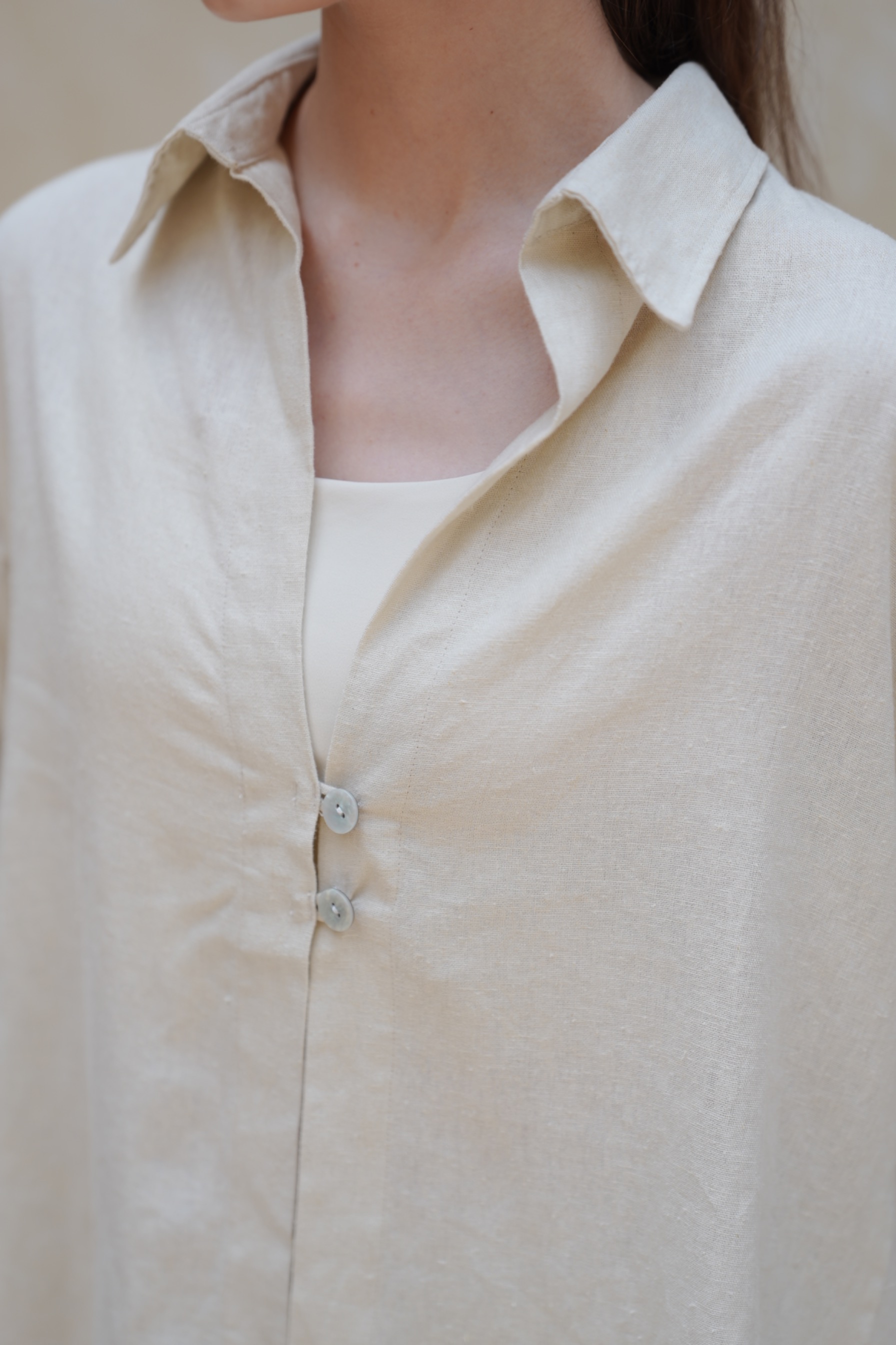 Purna Linen Shirt - Fit by Rona