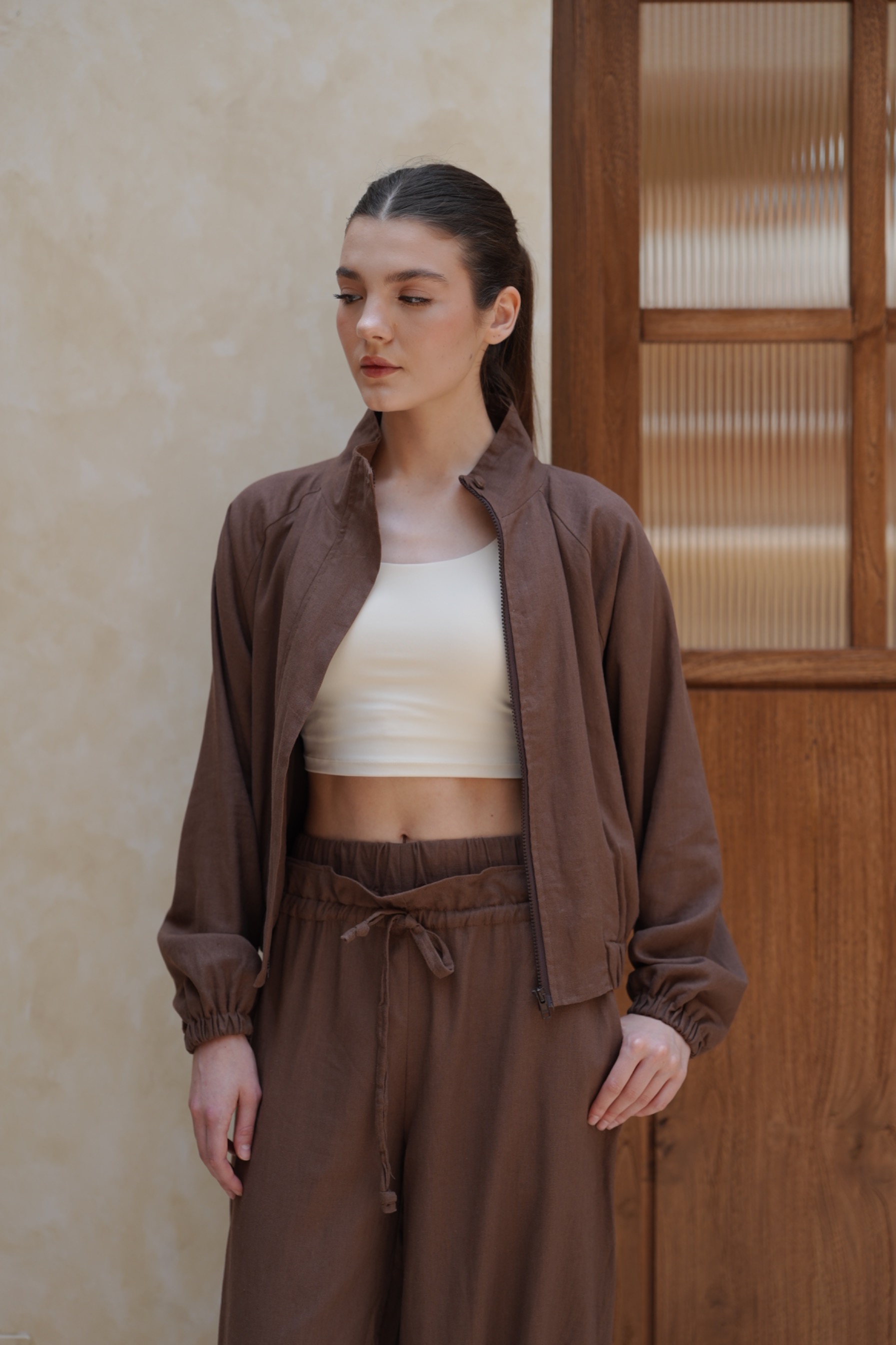 Bandha Linen Jacket - Fit by Rona