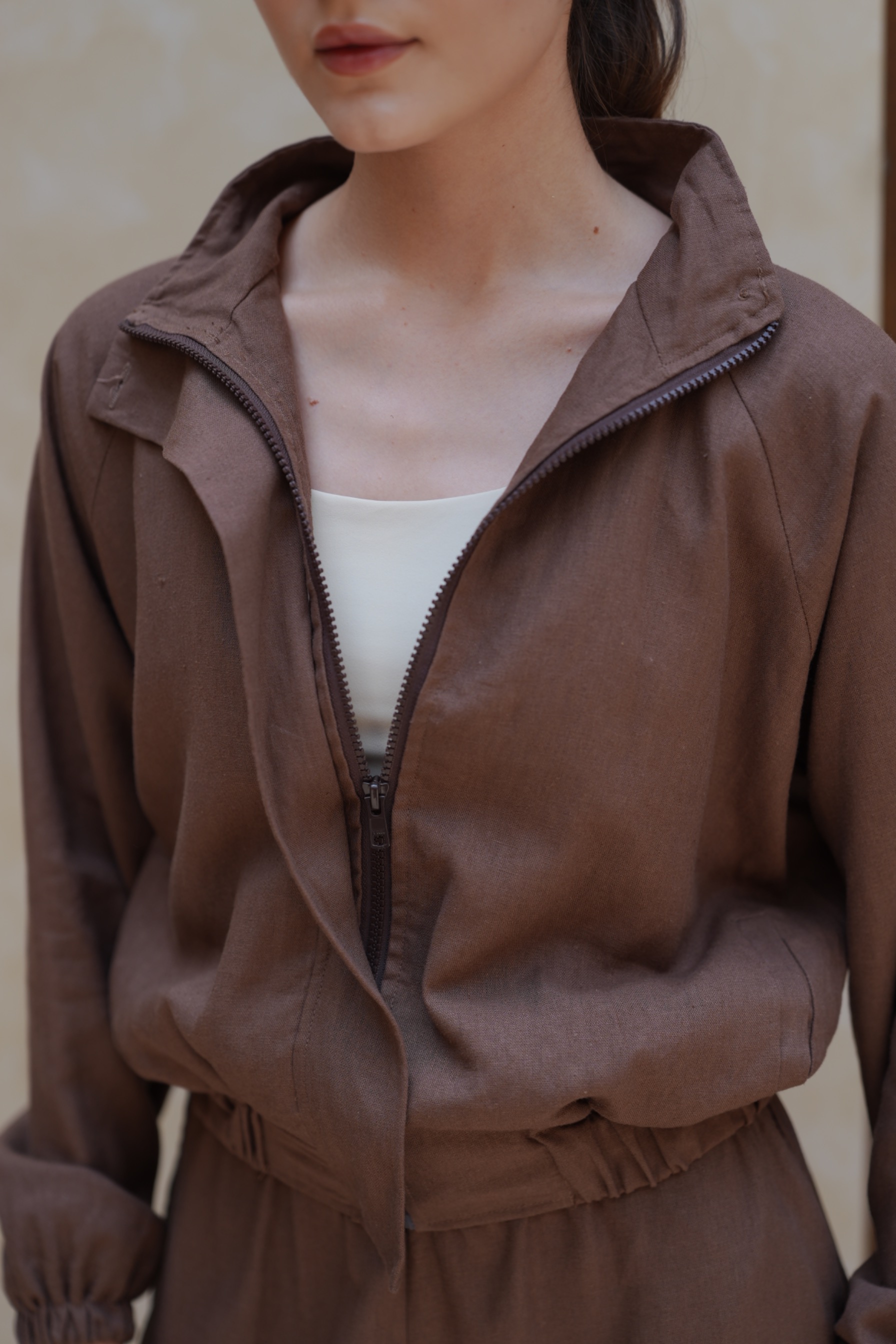 Bandha Linen Jacket - Fit by Rona
