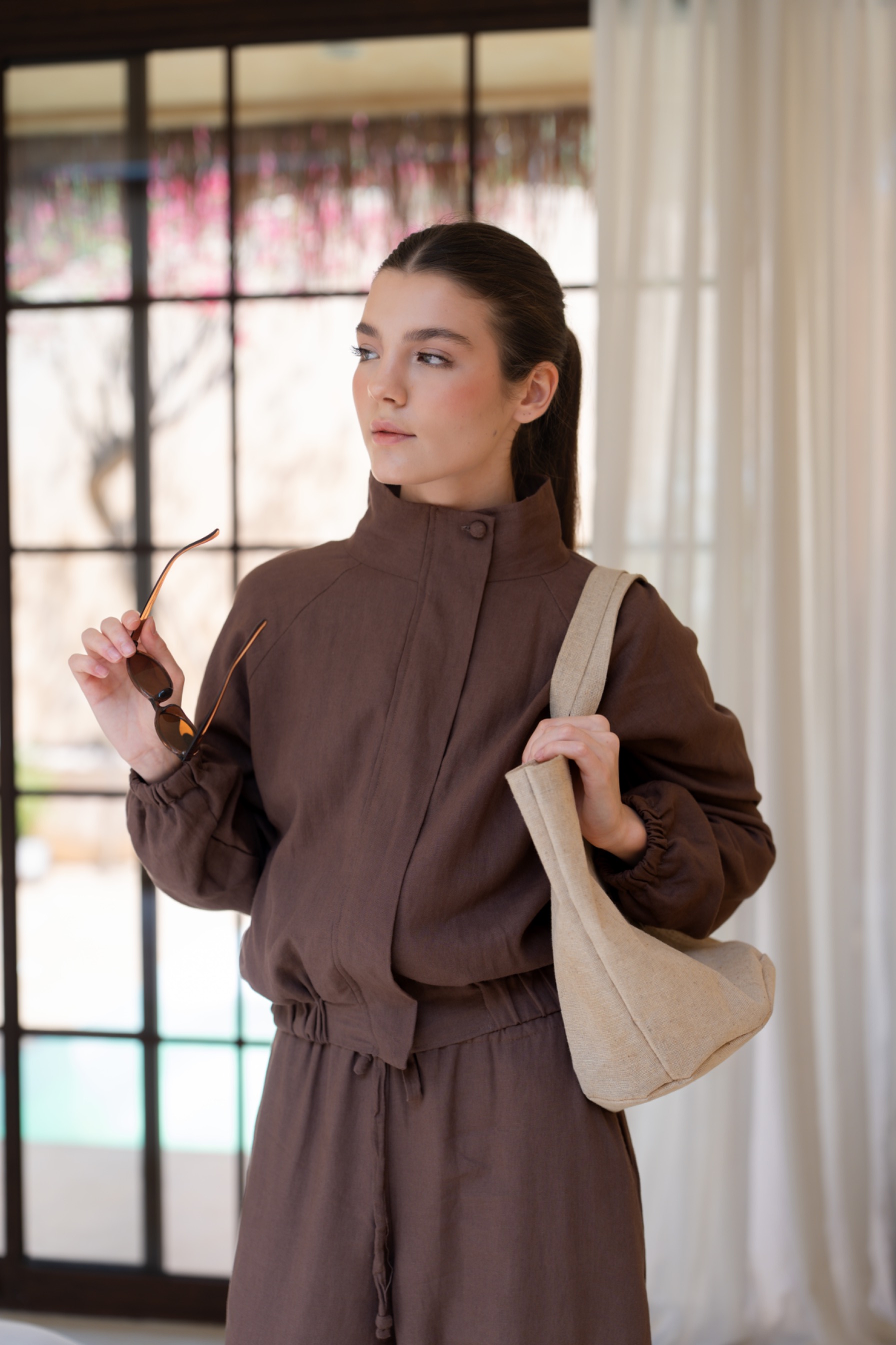 Bandha Linen Jacket - Fit by Rona