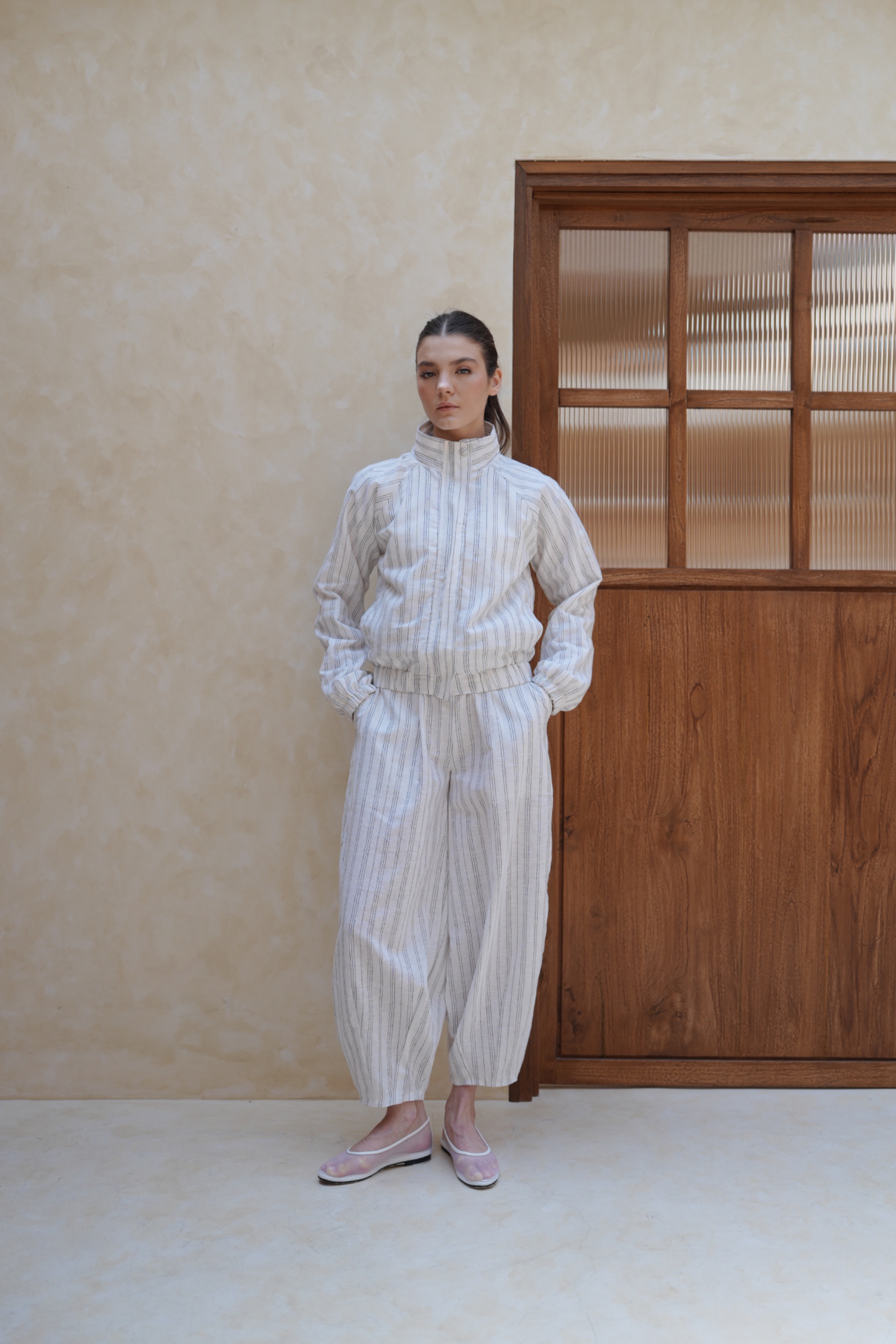 Bandha Linen Jacket - Fit by Rona