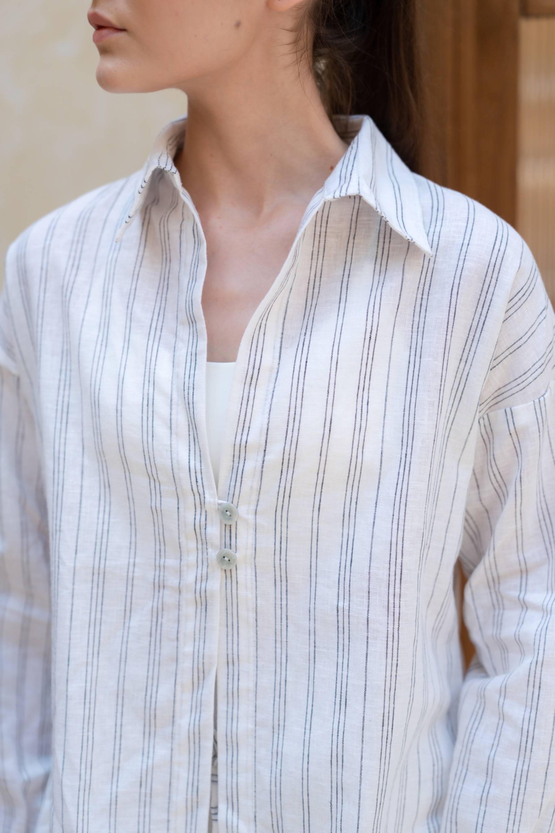 Purna Linen Shirt - Fit by Rona