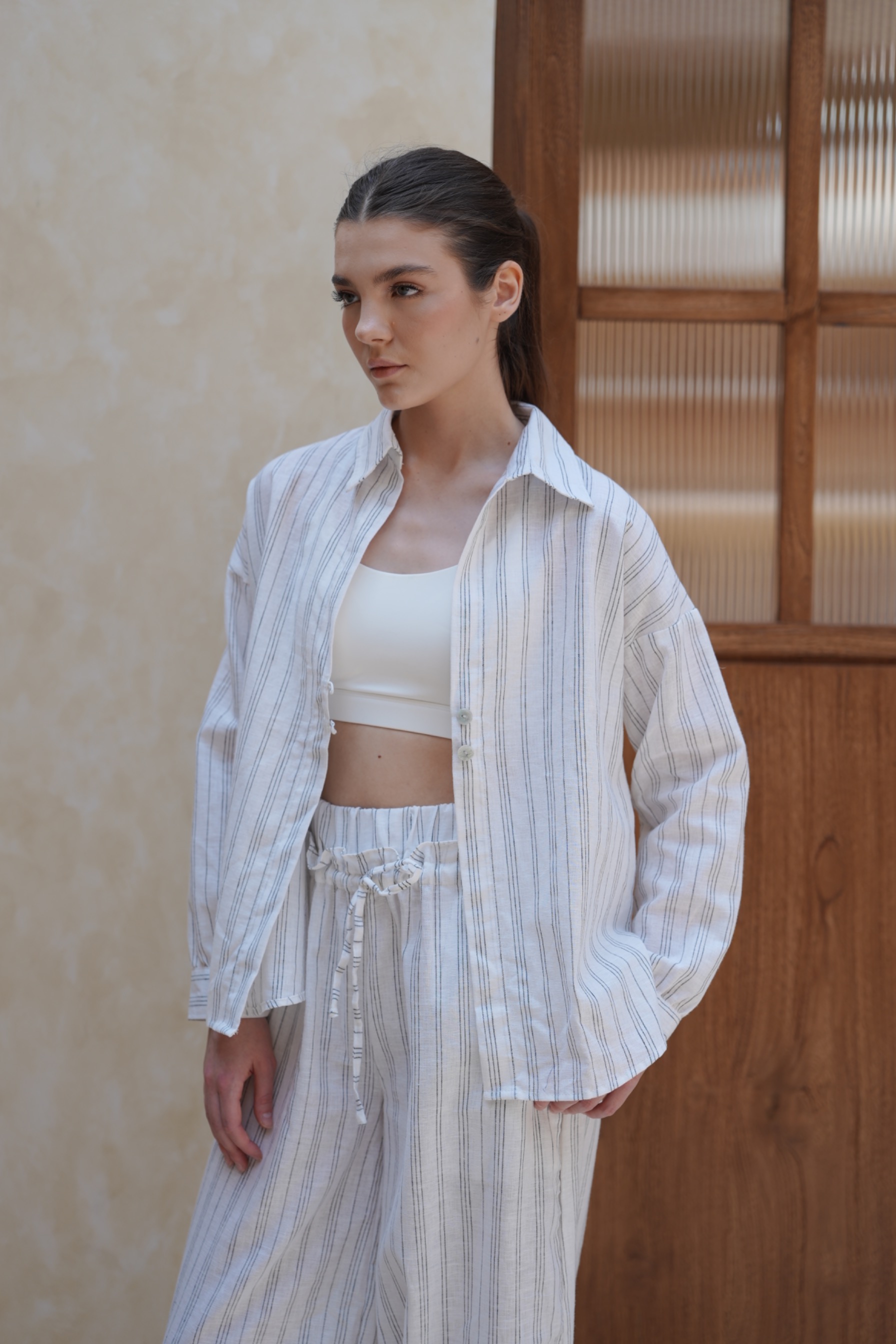 Purna Linen Shirt - Fit by Rona