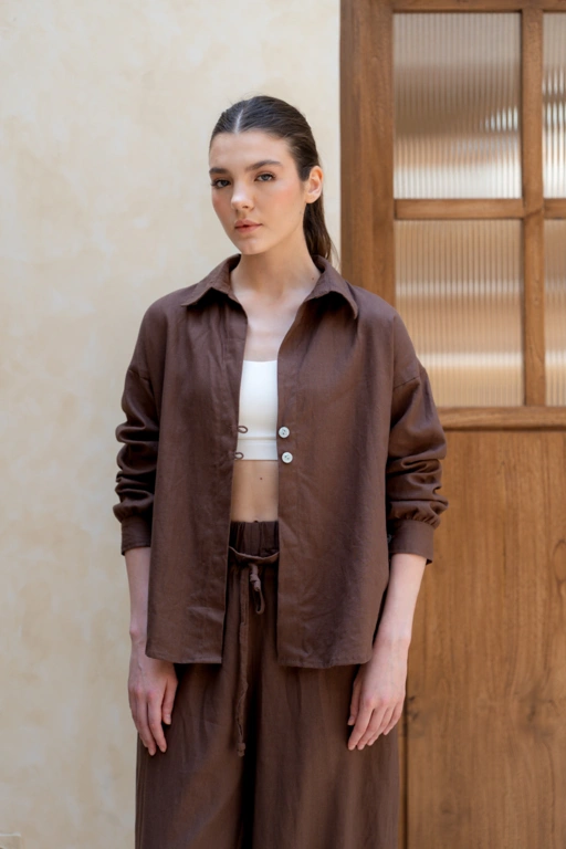 Purna Linen Shirt - Fit by Rona