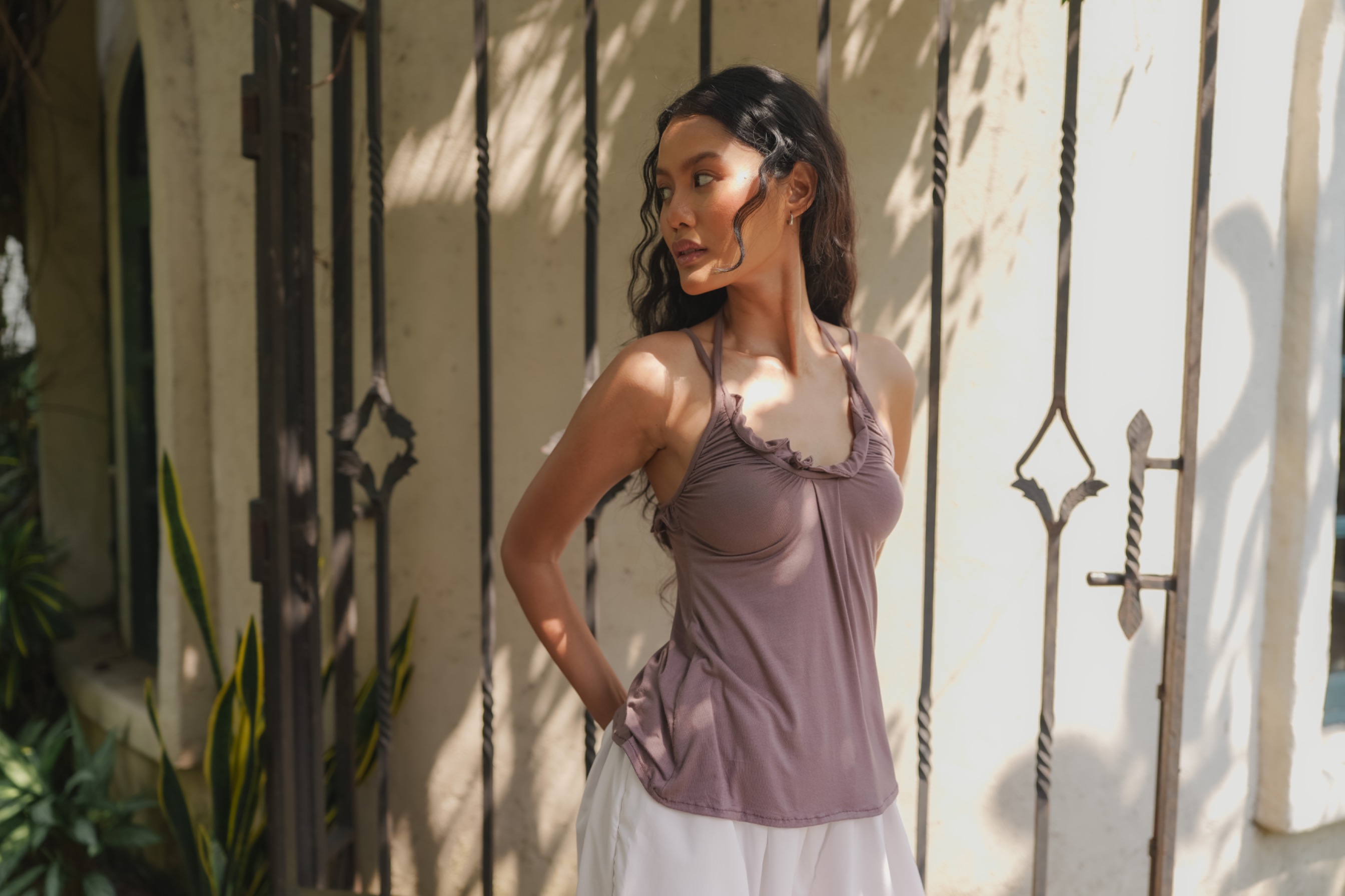 Lora Ruffle Top