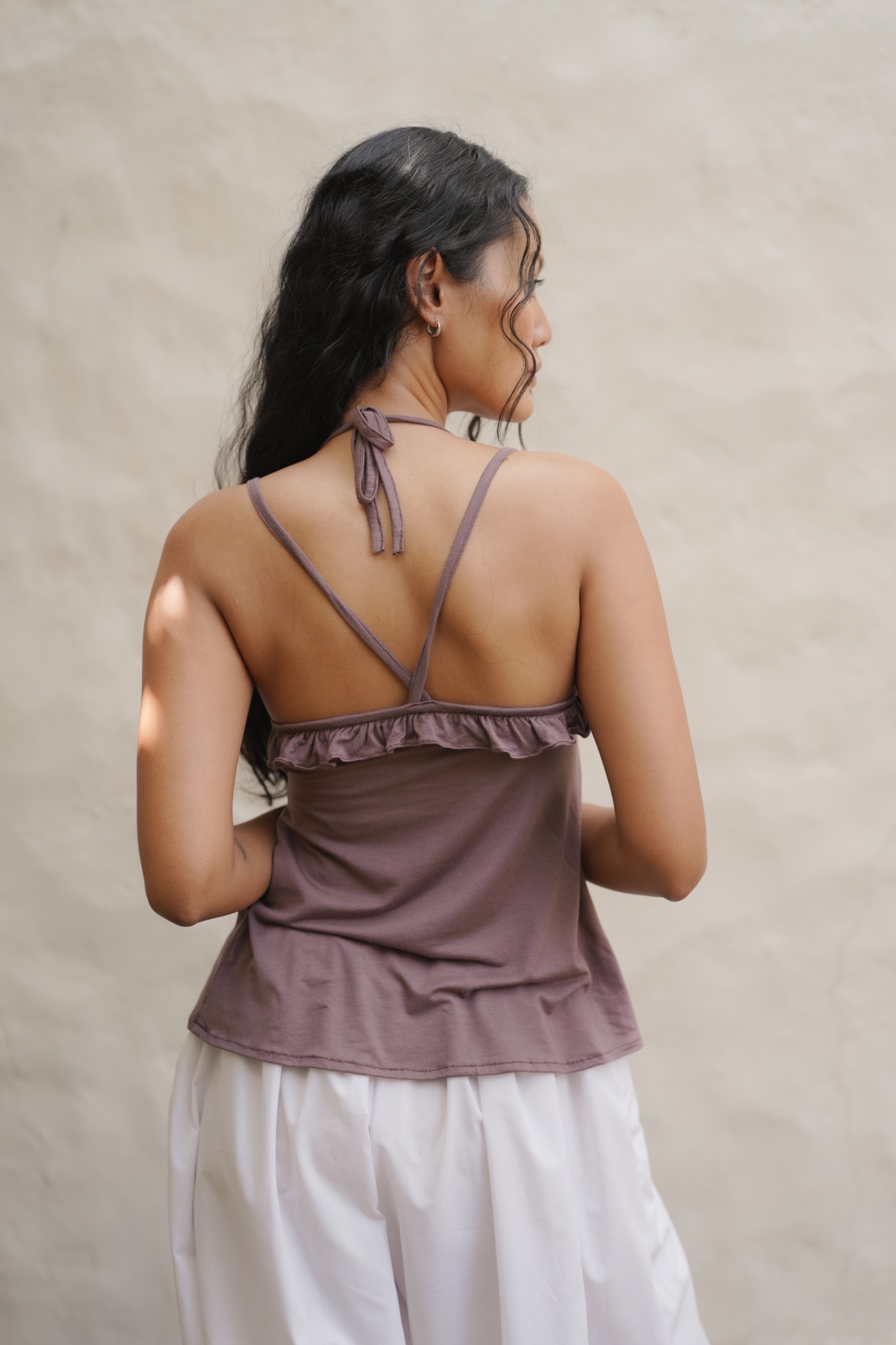 Lora Ruffle Top