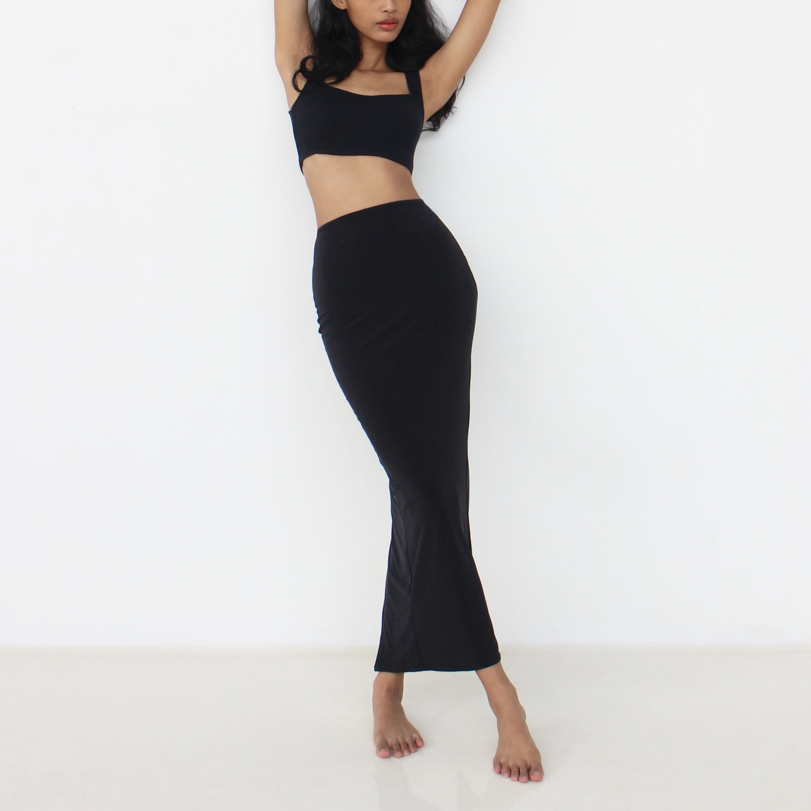 Lilou Basic Maxi Skirt