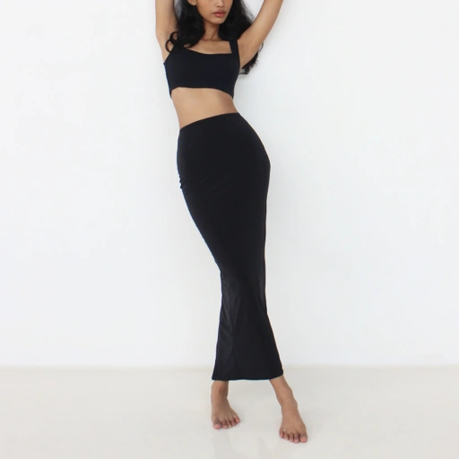 Image of Lilou Basic Maxi Skirt - Rona Skin