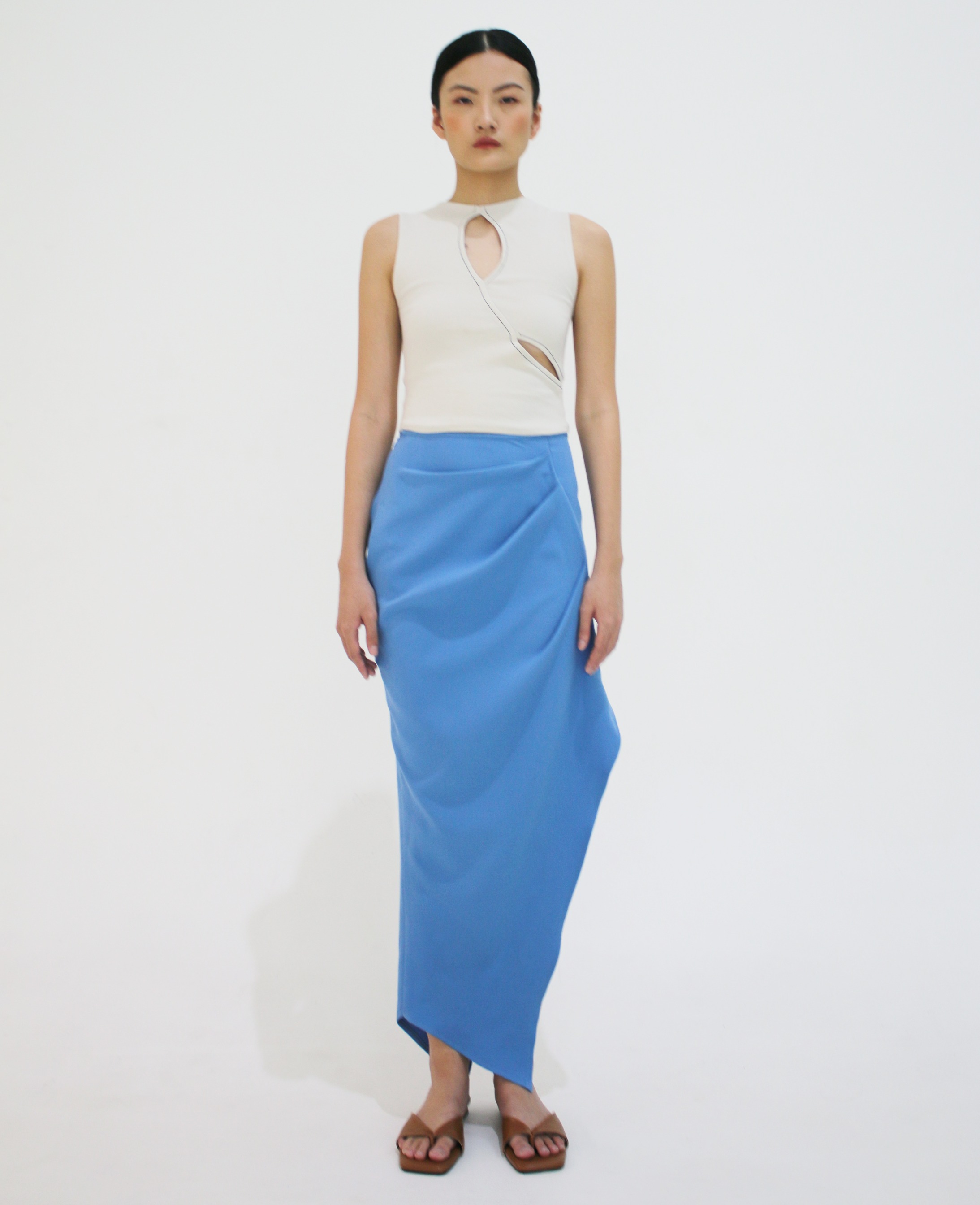 Aje Gathered Skirt