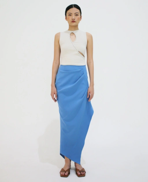 Aje Gathered Skirt