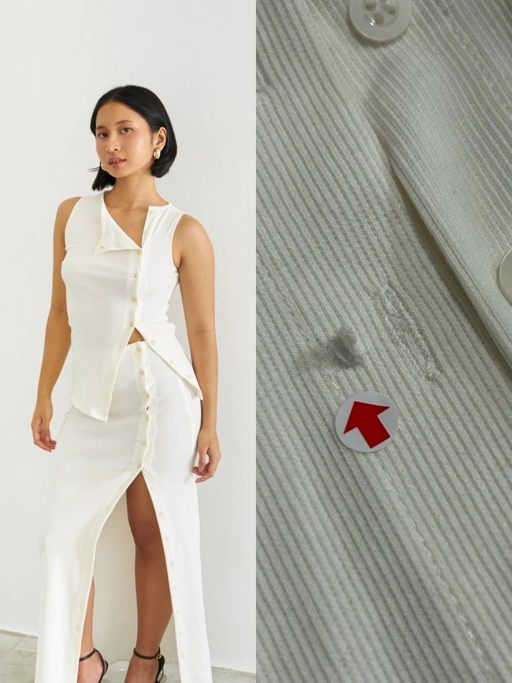 Image of Millie Rib Top - Defect Items