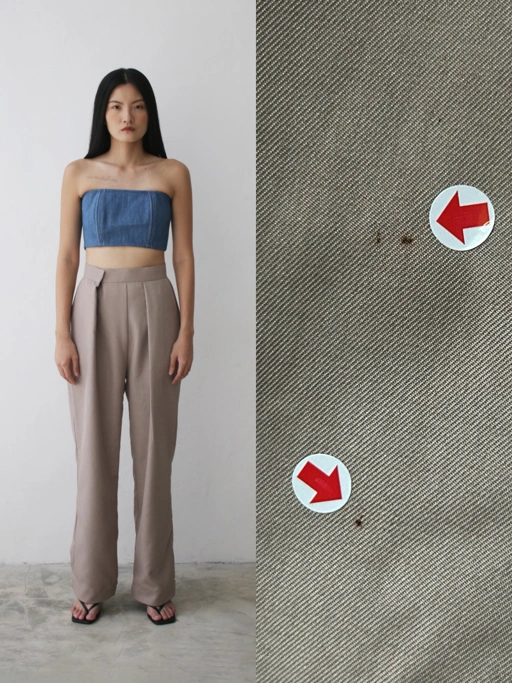 Image of Tyler Pants Straight Trouser - Defect Items