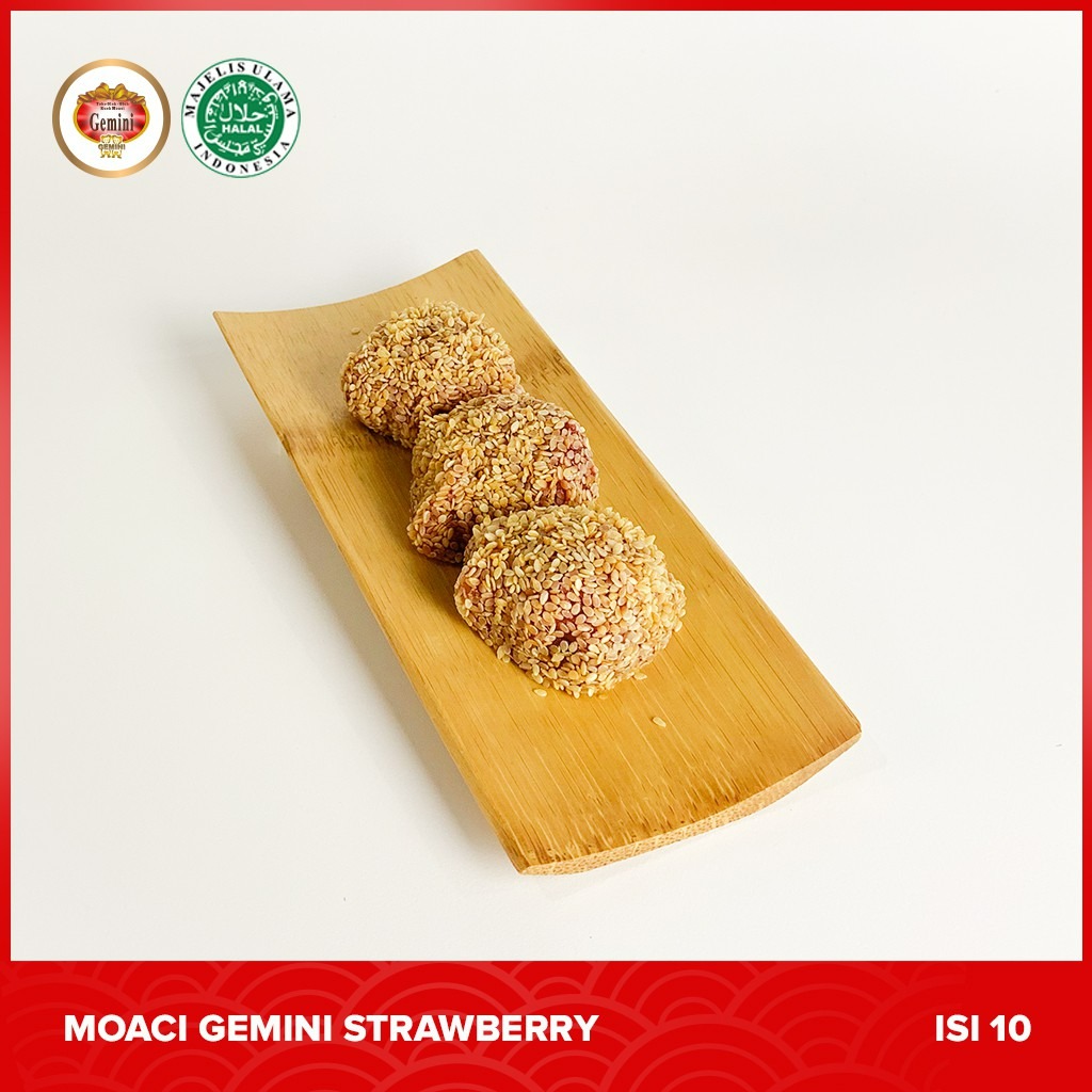 Gemini - Moaci Gemini Semarang Rasa Strawberry Isi 10