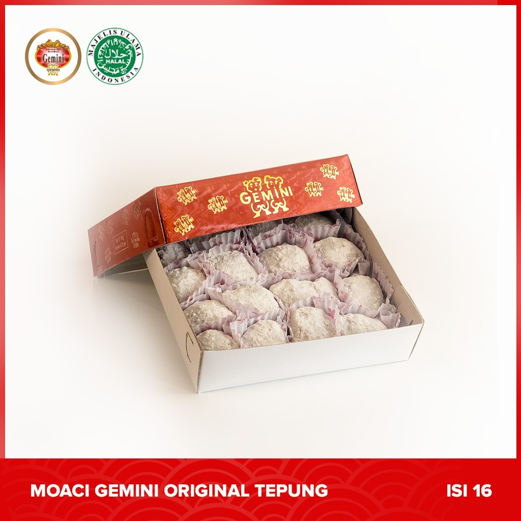 Gemini - Moaci Gemini Original Tepung Isi 16