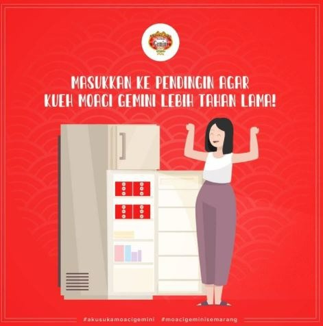 Gemini - Moaci Gemini Semarang Rasa Pandan Isi 10