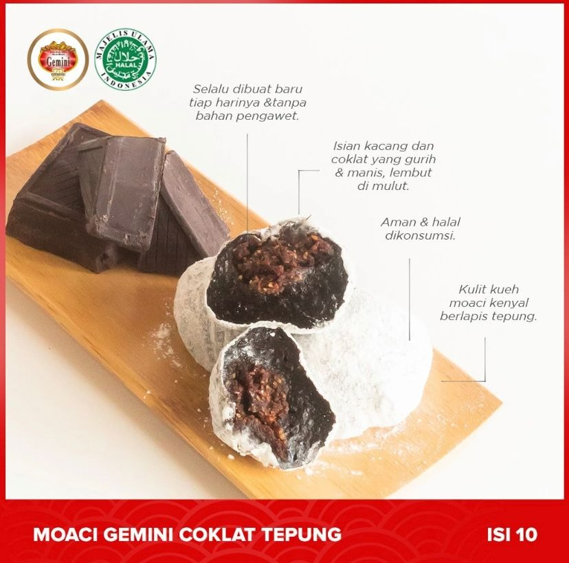 Gemini - Moaci Gemini Semarang Rasa Coklat Isi 10
