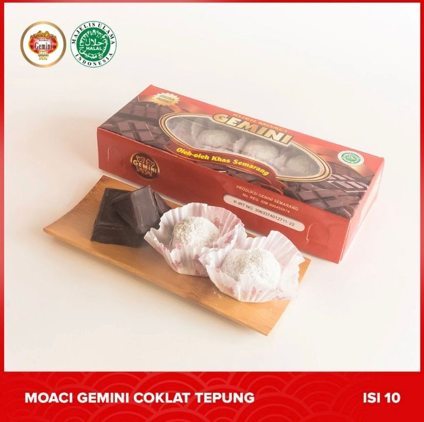 Gemini - Moaci Gemini Semarang Rasa Coklat Isi 10