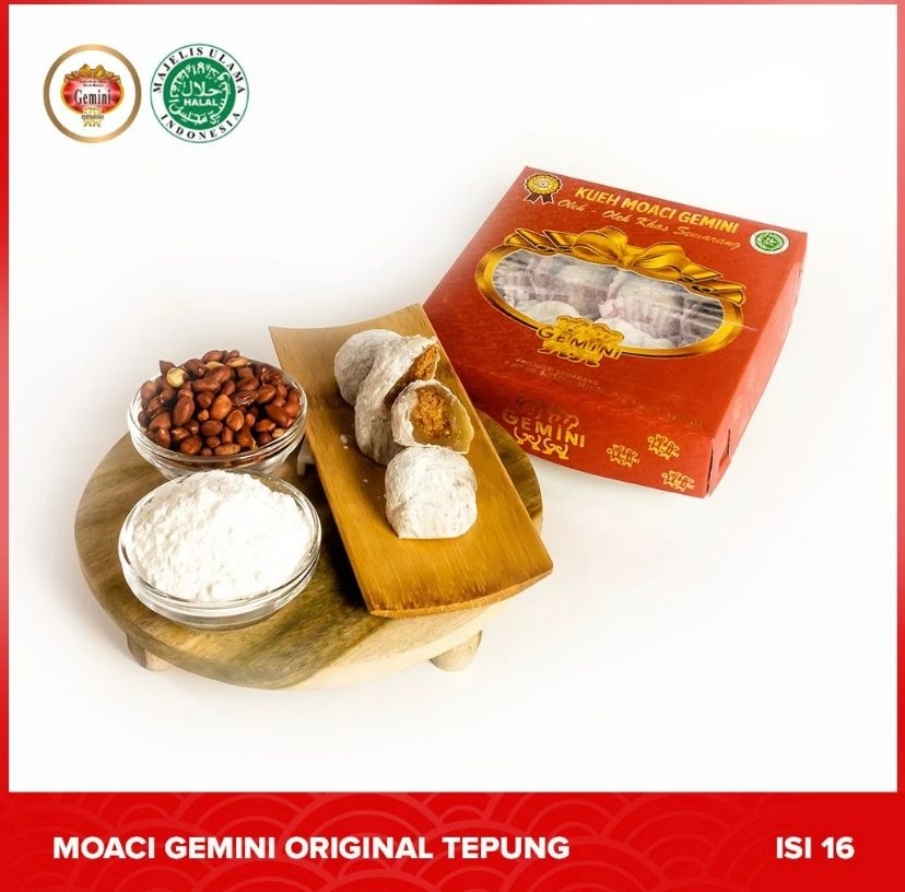 Gemini - Moaci Gemini Original Tepung Isi 16
