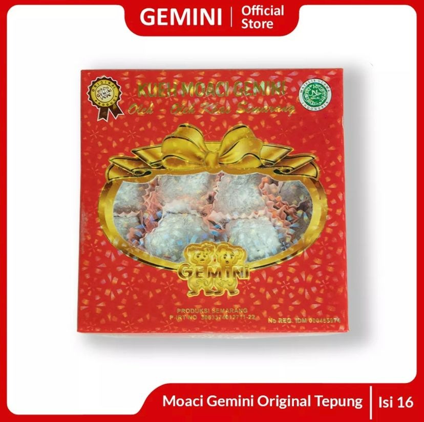 Gemini - Moaci Gemini Original Tepung Isi 16