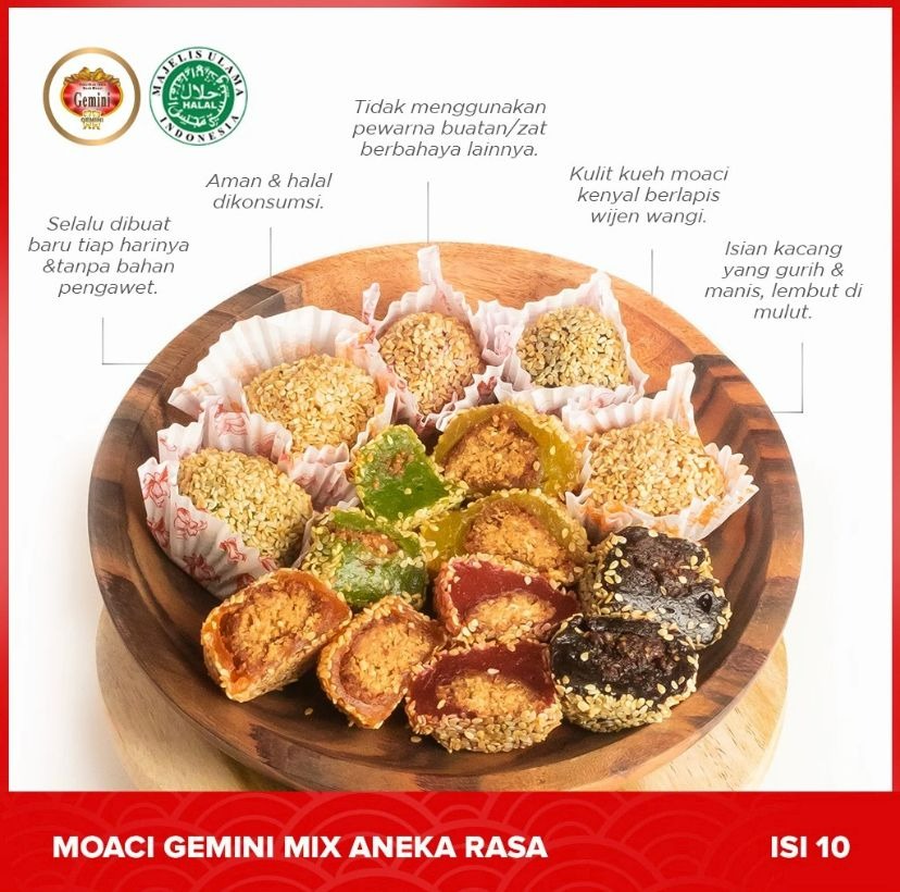 Gemini - Moaci Gemini Semarang Aneka Rasa isi 10