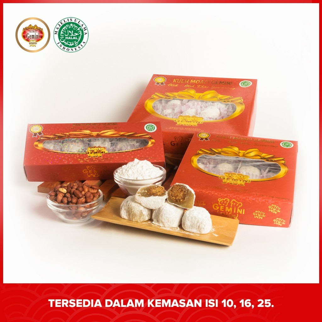 Gemini - Moaci Gemini Original Tepung Isi 16