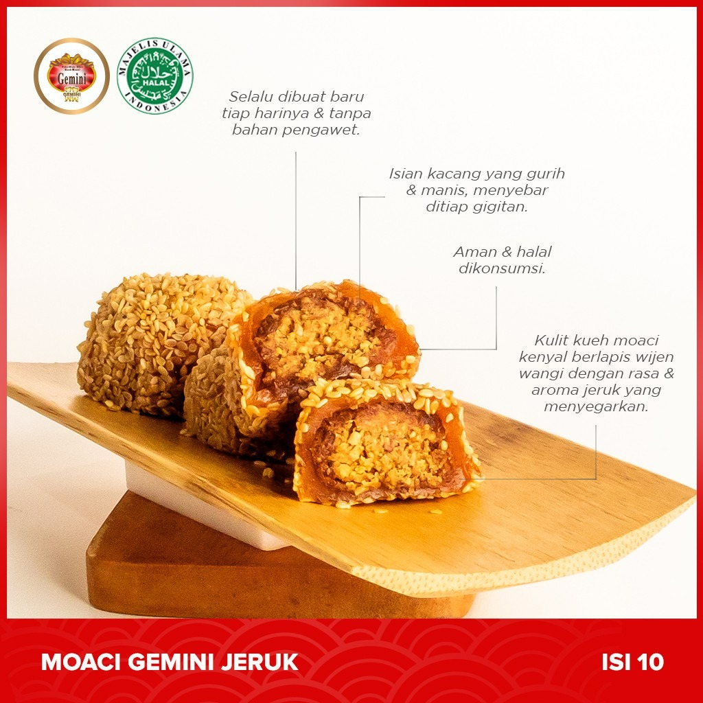 Gemini - Moaci Gemini Semarang Rasa Jeruk Isi 10