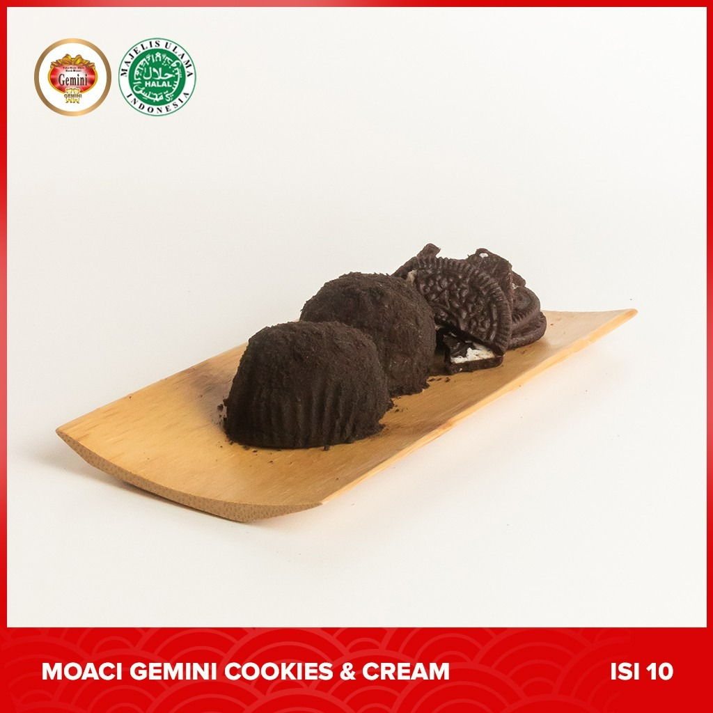 Gemini - Moaci Gemini Semarang Rasa Cookies Oreo Isi 10