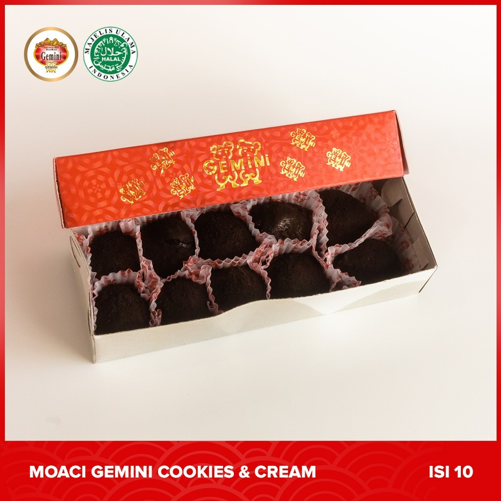 Gemini - Moaci Gemini Semarang Rasa Cookies Oreo Isi 10