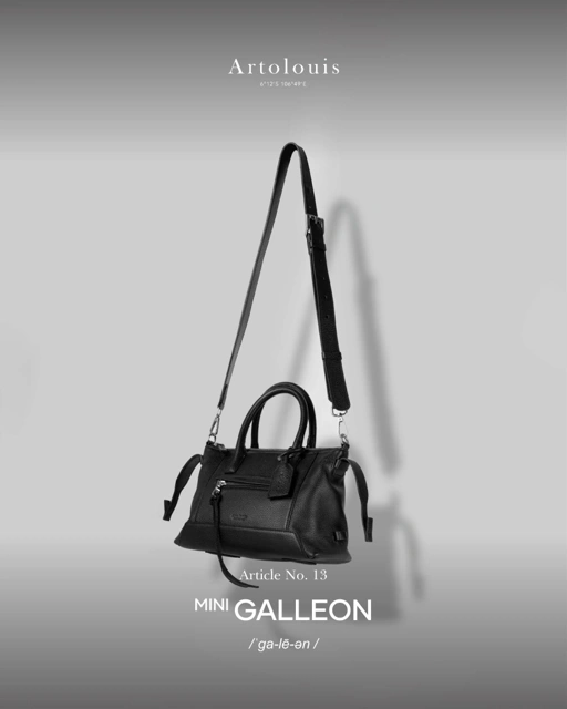Artolouis Article No.13 - MINI Galleon - Black Leather